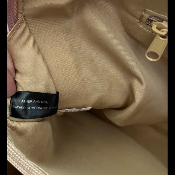 Giani Bernini Rose Nappa Satchel New With Tags Pockets Hand And Shoulder Straps - Picture 6 of 15